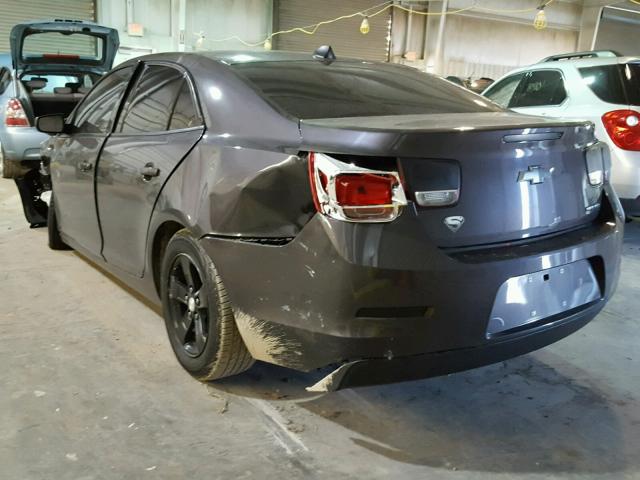 1G11B5SA7DF349993 - 2013 CHEVROLET MALIBU LS ნაცრისფერი ფოტო 3