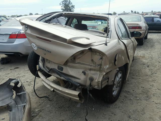 1G2NF52E44M701864 - 2004 PONTIAC GRAND AM S Qızıl foto 4