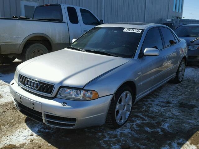 WAUDD68DXYA059348 - 2000 AUDI S4 2.7 QUA SILVER photo 2