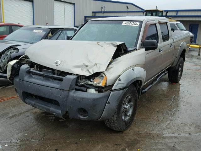 1N6ED29X22C328976 - 2002 NISSAN FRONTIER C SILVER photo 2