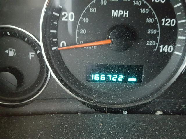 1J8HG58266C122685 - 2006 JEEP COMMANDER BLACK photo 8