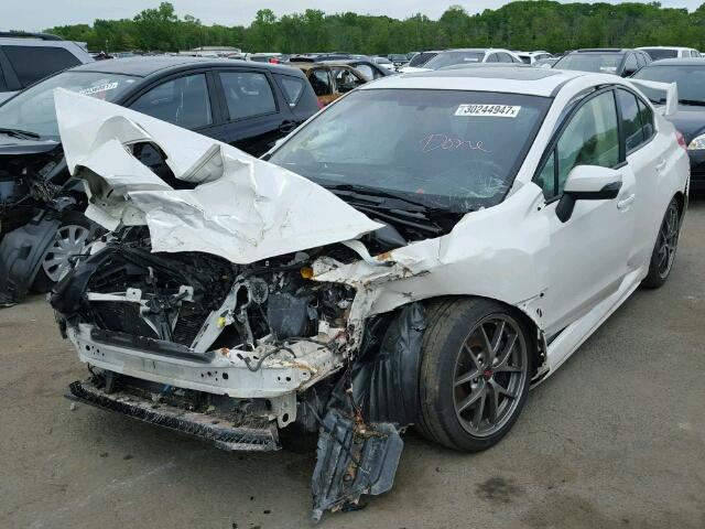 JF1VA2S68F9819820 - 2015 SUBARU WRX STI WHITE photo 2