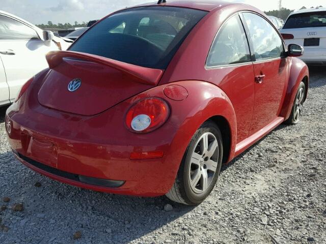 3VWRW31C66M405346 - 2006 VOLKSWAGEN NEW BEETLE 红色 照片 4