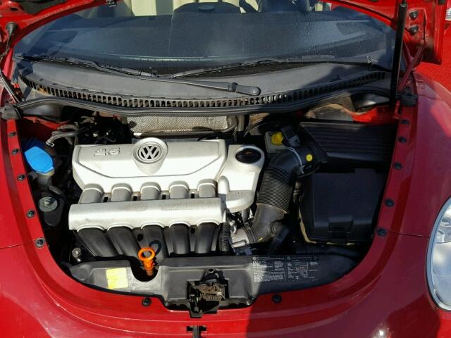 3VWRW31C66M405346 - 2006 VOLKSWAGEN NEW BEETLE 红色 照片 7