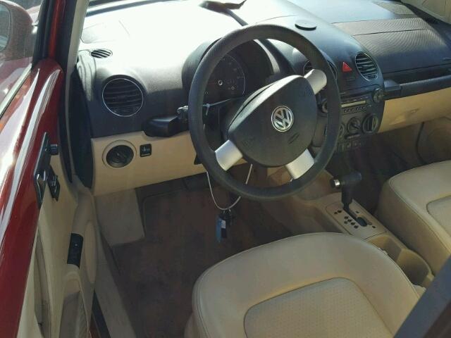 3VWRW31C66M405346 - 2006 VOLKSWAGEN NEW BEETLE 红色 照片 9