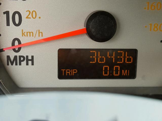 1G8AW14F15Z149179 - 2005 SATURN ION LEVEL GRAY photo 8