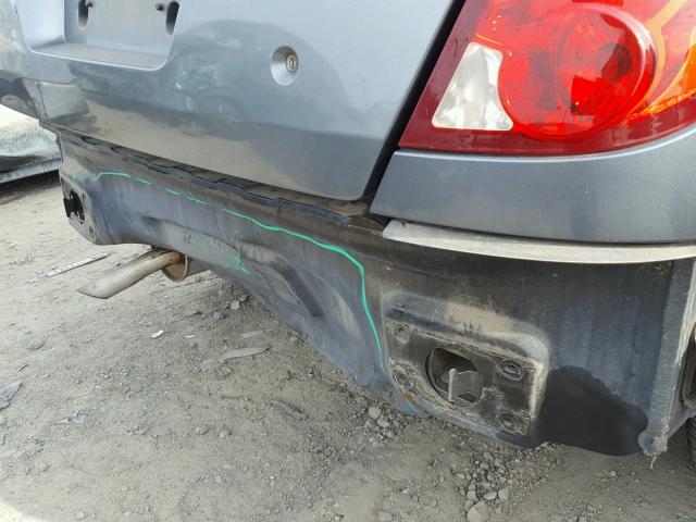 1G8AW14F15Z149179 - 2005 SATURN ION LEVEL GRAY photo 9