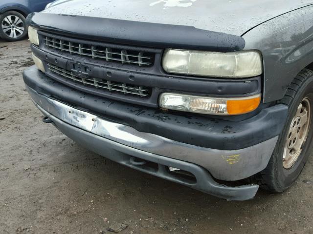 2GCEC19T2X1156121 - 1999 CHEVROLET SILVERADO GRAY photo 9