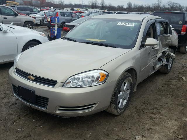 2G1WT57K691246129 - 2009 CHEVROLET IMPALA 1LT GOLD photo 2