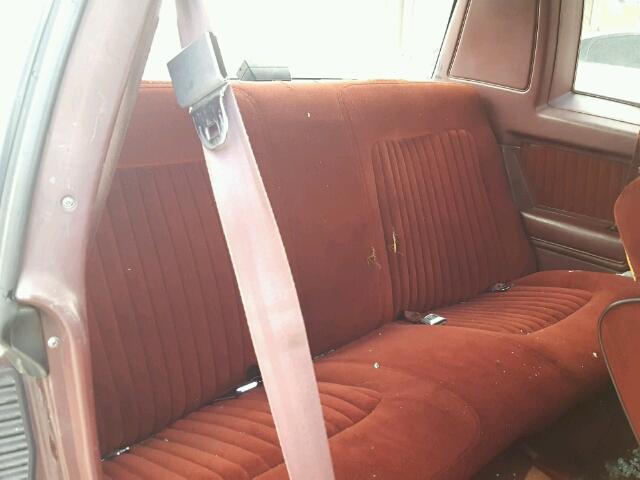 1G2AK37H0EB212411 - 1984 PONTIAC GRAND PRIX MAROON photo 6