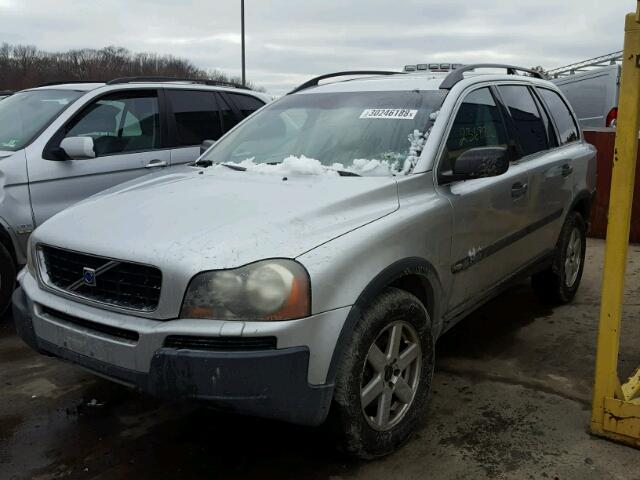 YV1CM59H941118565 - 2004 VOLVO XC90 SILVER photo 2