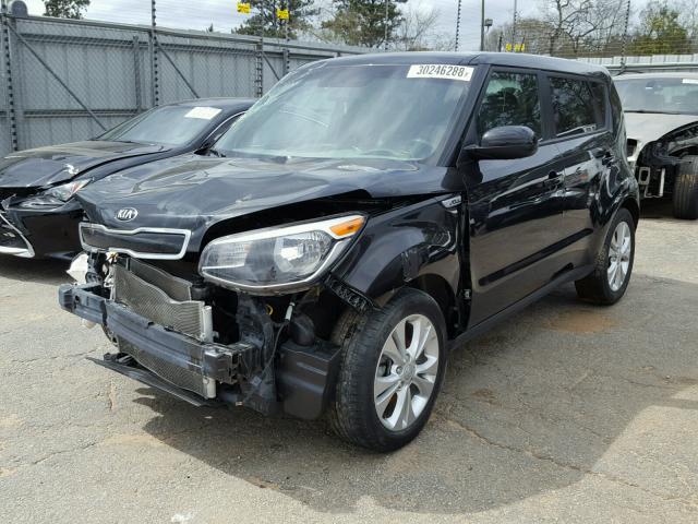 KNDJP3A52F7184644 - 2015 KIA SOUL + BLACK photo 2