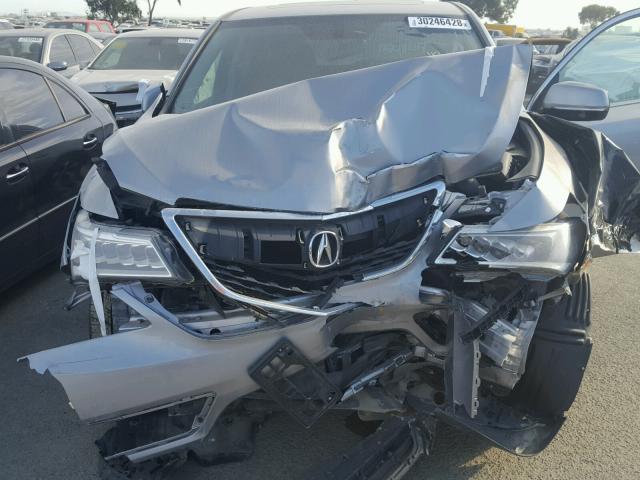 5FRYD4H25GB048463 - 2016 ACURA MDX SILVER photo 7