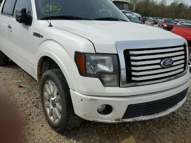 1FTFW1E64BFA28556 - 2011 FORD F150 SUPER WHITE photo 9