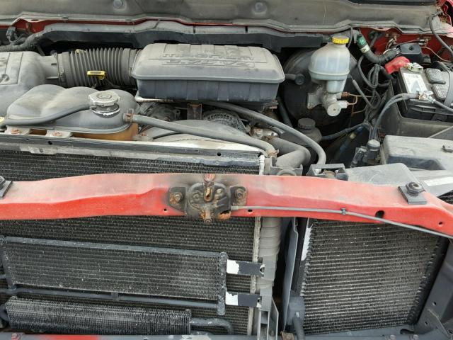 1D7HA16K92J182055 - 2002 DODGE RAM 1500 RED photo 7