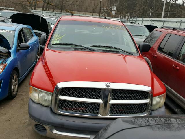 1D7HA16K92J182055 - 2002 DODGE RAM 1500 RED photo 9