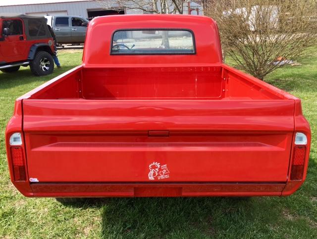 CS147B100313 - 1967 CHEVROLET PICK UP RED photo 6