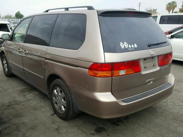 5FNRL180X3B095973 - 2003 HONDA ODYSSEY EX GOLD photo 3