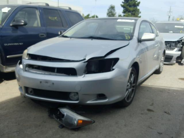 JTKDE177X60085538 - 2006 TOYOTA SCION TC 银色 照片 2