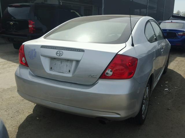 JTKDE177X60085538 - 2006 TOYOTA SCION TC 银色 照片 4