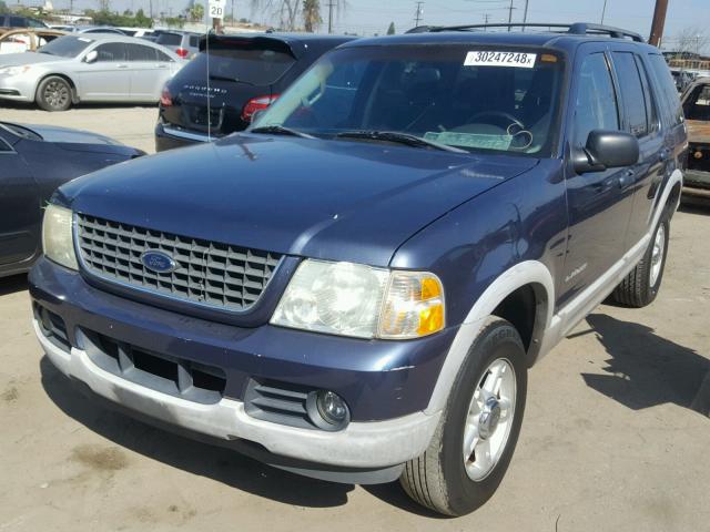 1FMZU63K62ZC84241 - 2002 FORD EXPLORER X BLUE photo 2