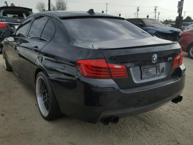 WBAKP9C58ED693221 - 2014 BMW 550 XI BLACK photo 3