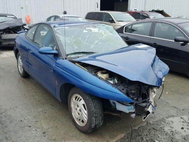 1G8ZY1270YZ123699 - 2000 SATURN SC2 BLUE photo 1