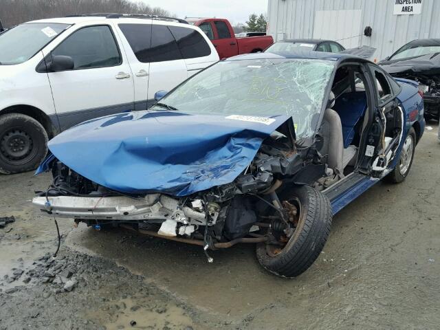 1G8ZY1270YZ123699 - 2000 SATURN SC2 BLUE photo 2