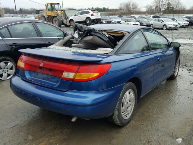 1G8ZY1270YZ123699 - 2000 SATURN SC2 BLUE photo 4