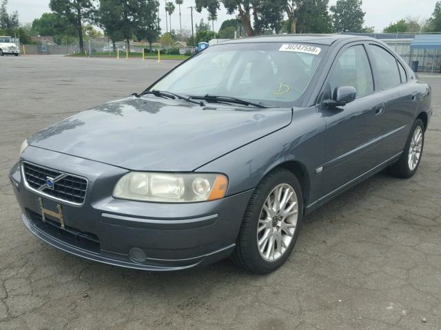 YV1RS547X62500843 - 2006 VOLVO S60 T5 GRAY photo 2