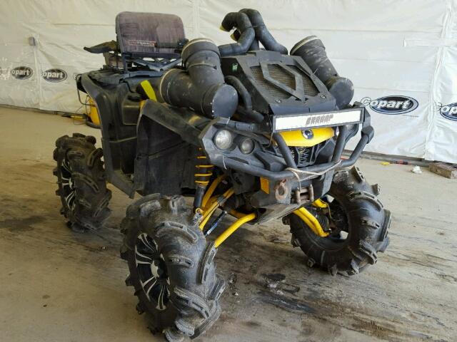 3JBLWAN21FJ000076 - 2015 CAN-AM OUTLANDER YELLOW photo 9