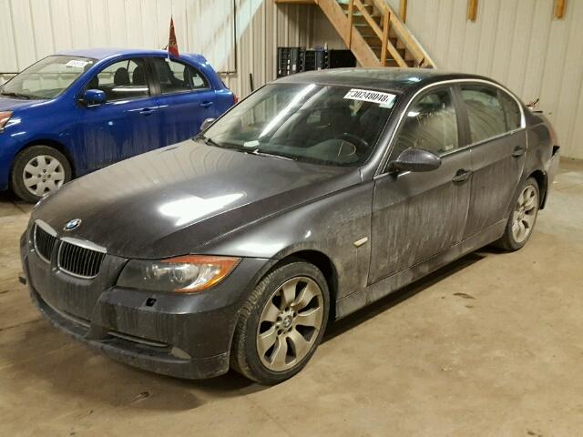 WBAVD33506KV66012 - 2006 BMW 330 XI GRAY photo 2