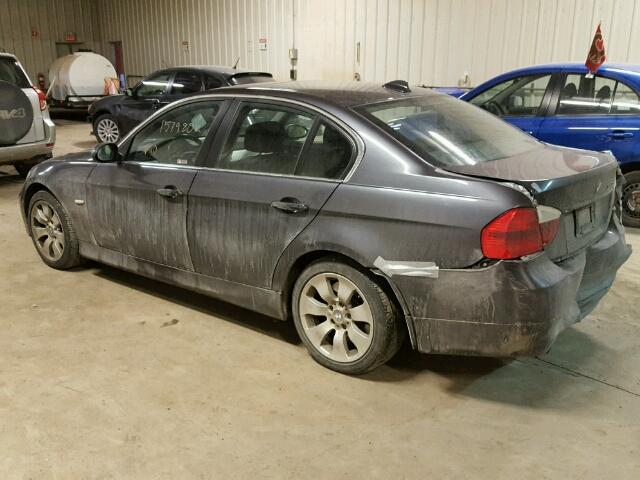 WBAVD33506KV66012 - 2006 BMW 330 XI GRAY photo 3