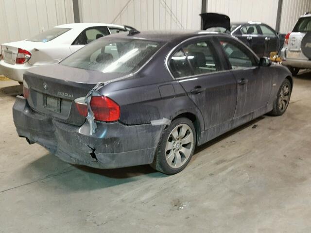 WBAVD33506KV66012 - 2006 BMW 330 XI GRAY photo 4