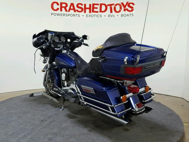 1HD1FC4147Y680728 - 2007 HARLEY-DAVIDSON FLHTCUI Көк фото 6