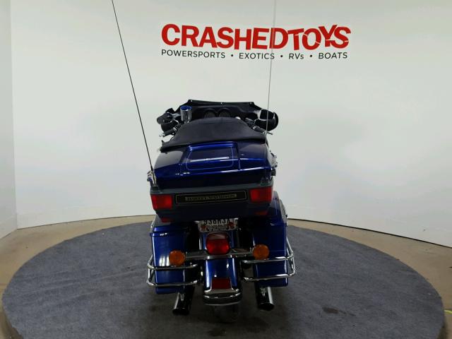 1HD1FC4147Y680728 - 2007 HARLEY-DAVIDSON FLHTCUI Көк фото 7