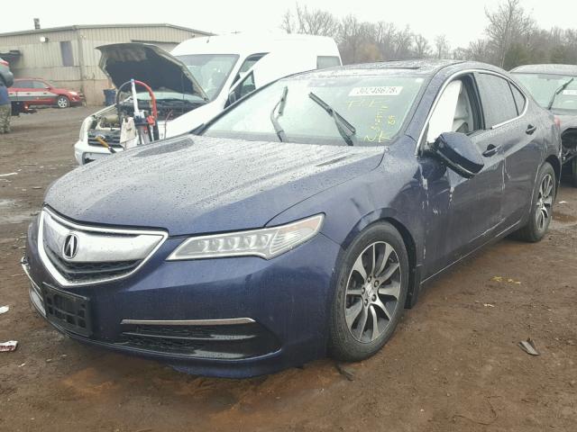 19UUB1F58FA013796 - 2015 ACURA TLX TECH 蓝色 照片 2
