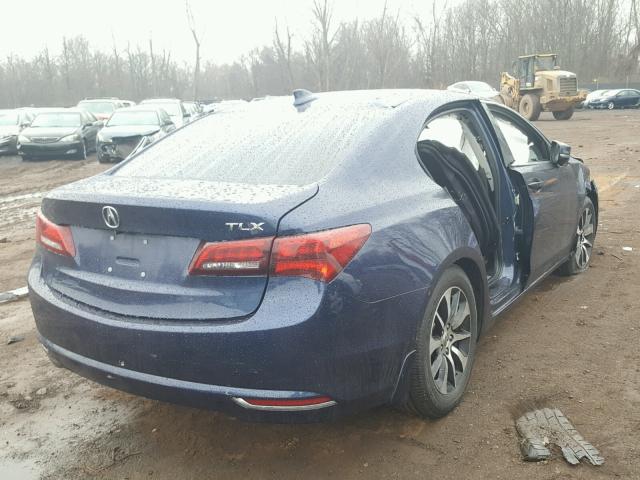19UUB1F58FA013796 - 2015 ACURA TLX TECH 蓝色 照片 4