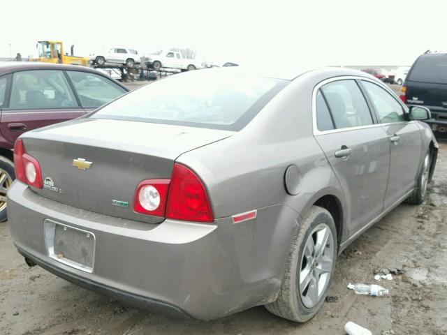 1G1ZC5E07AF289308 - 2010 CHEVROLET MALIBU 1LT 灰色 照片 4