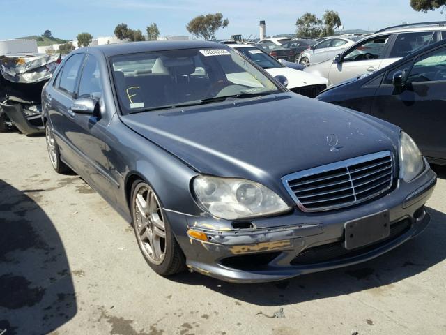 WDBNG74J16A462243 - 2006 MERCEDES-BENZ S 55 AMG GRAY photo 1