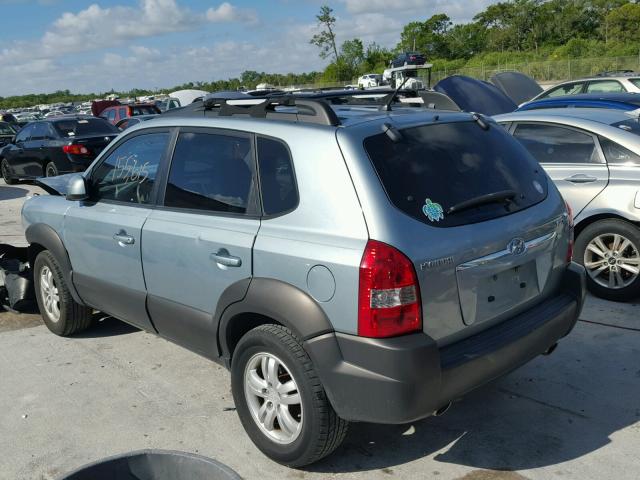 KM8JN12D07U669962 - 2007 HYUNDAI TUCSON SE GREEN photo 3