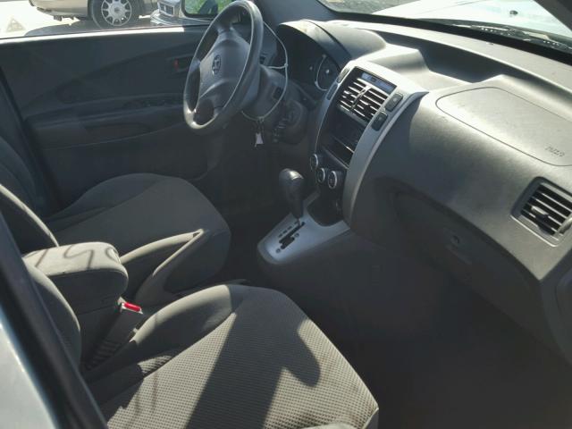 KM8JN12D07U669962 - 2007 HYUNDAI TUCSON SE GREEN photo 5