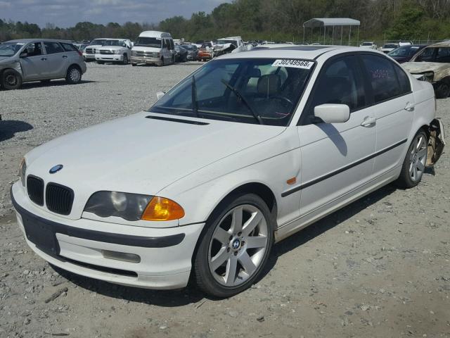 WBAAN37421NJ14258 - 2001 BMW 325 I WHITE photo 2