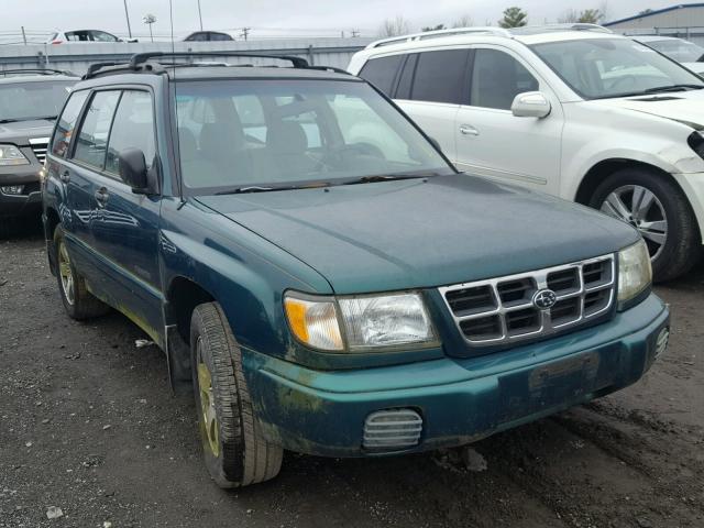 JF1SF6550WG776908 - 1998 SUBARU FORESTER S GREEN photo 1