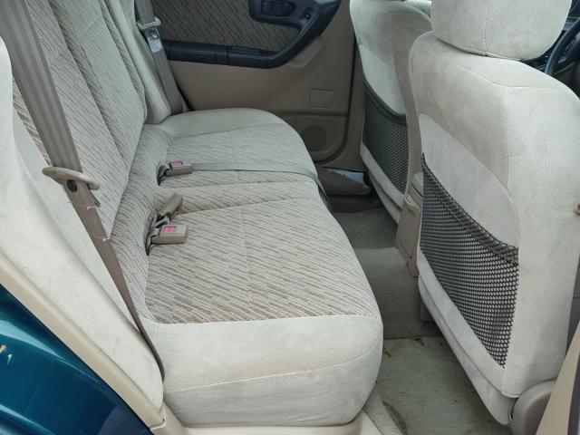 JF1SF6550WG776908 - 1998 SUBARU FORESTER S GREEN photo 6