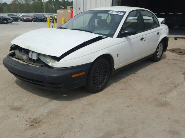 1G8ZF5286VZ391738 - 1997 SATURN SL WHITE photo 2