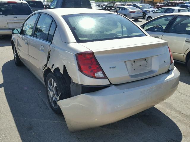 1G8AL52F35Z118342 - 2005 SATURN ION LEVEL TAN photo 3