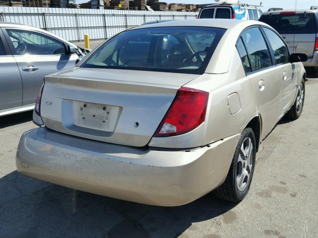 1G8AL52F35Z118342 - 2005 SATURN ION LEVEL TAN photo 4