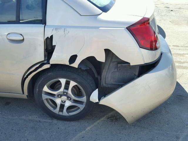 1G8AL52F35Z118342 - 2005 SATURN ION LEVEL TAN photo 9