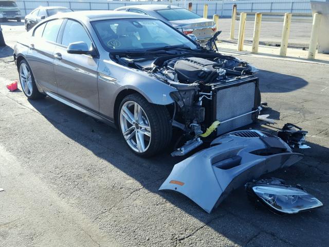 WBA6D0C53HG639575 - 2017 BMW 640 I SILVER photo 1